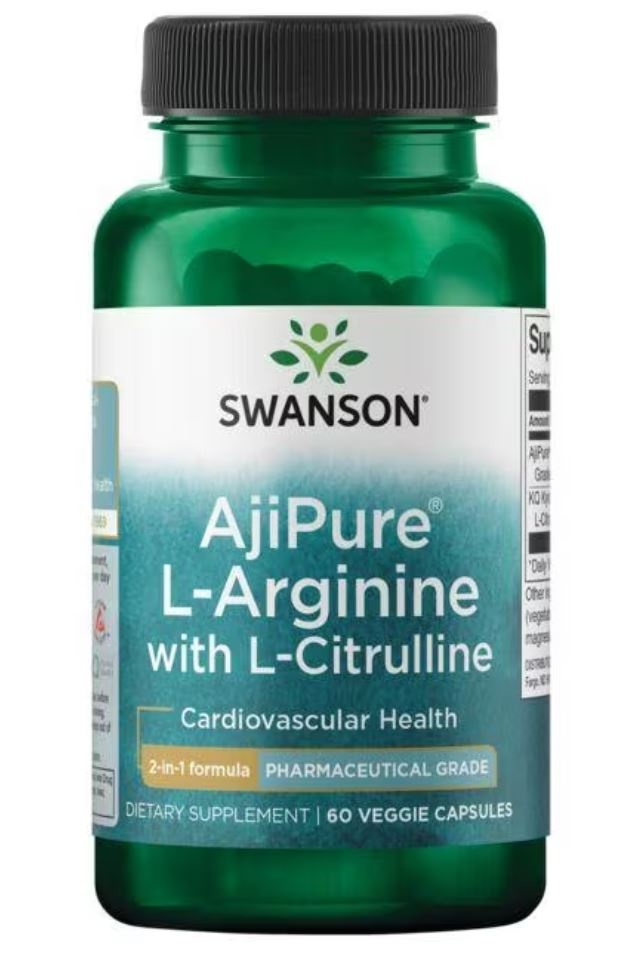 L-Arginine with L-Citrulline - 60 vcaps